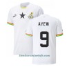 Camiseta de fútbol Ghana Ayew 9 Primera Equipación Jordan Mundial 2022 - Hombre